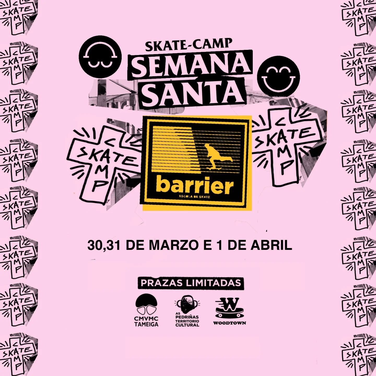 skate camp semana santa barrier escola de skate