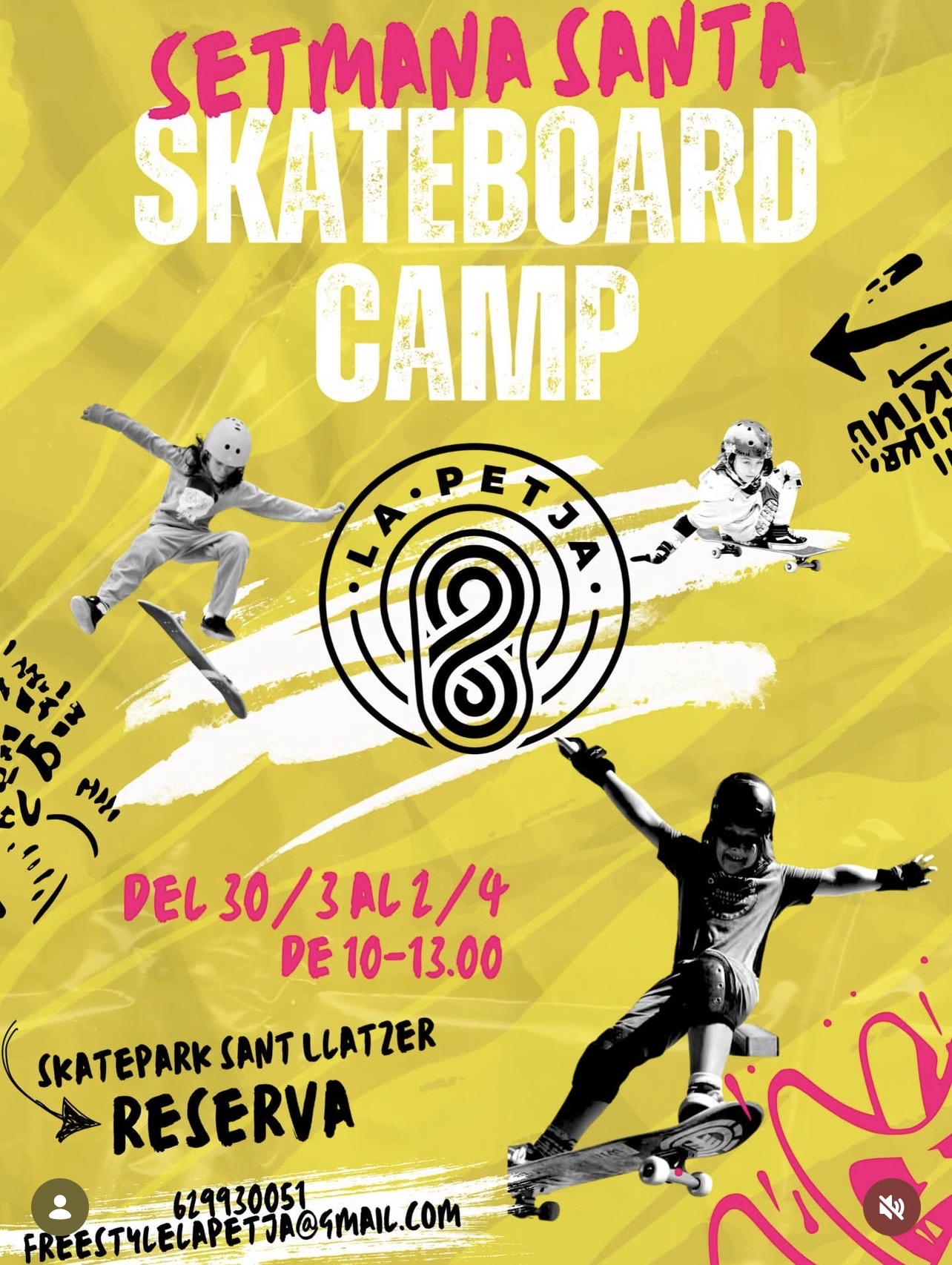 skate camp semana santa la petja