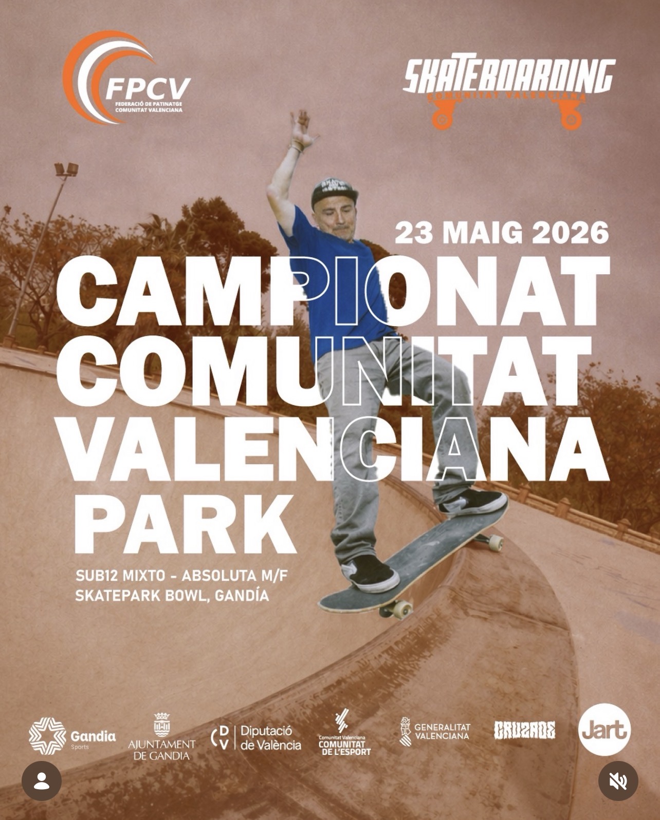 campeonato skate gandia