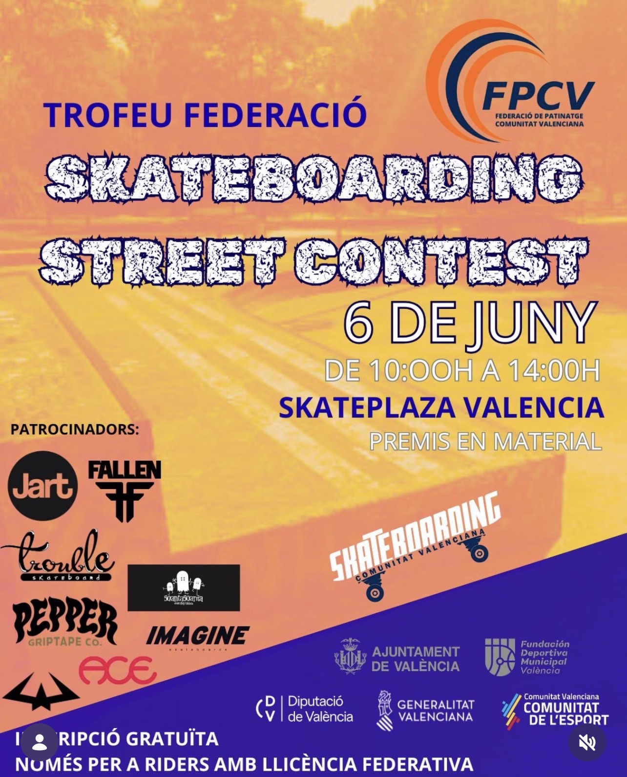 campeonato skate valencia