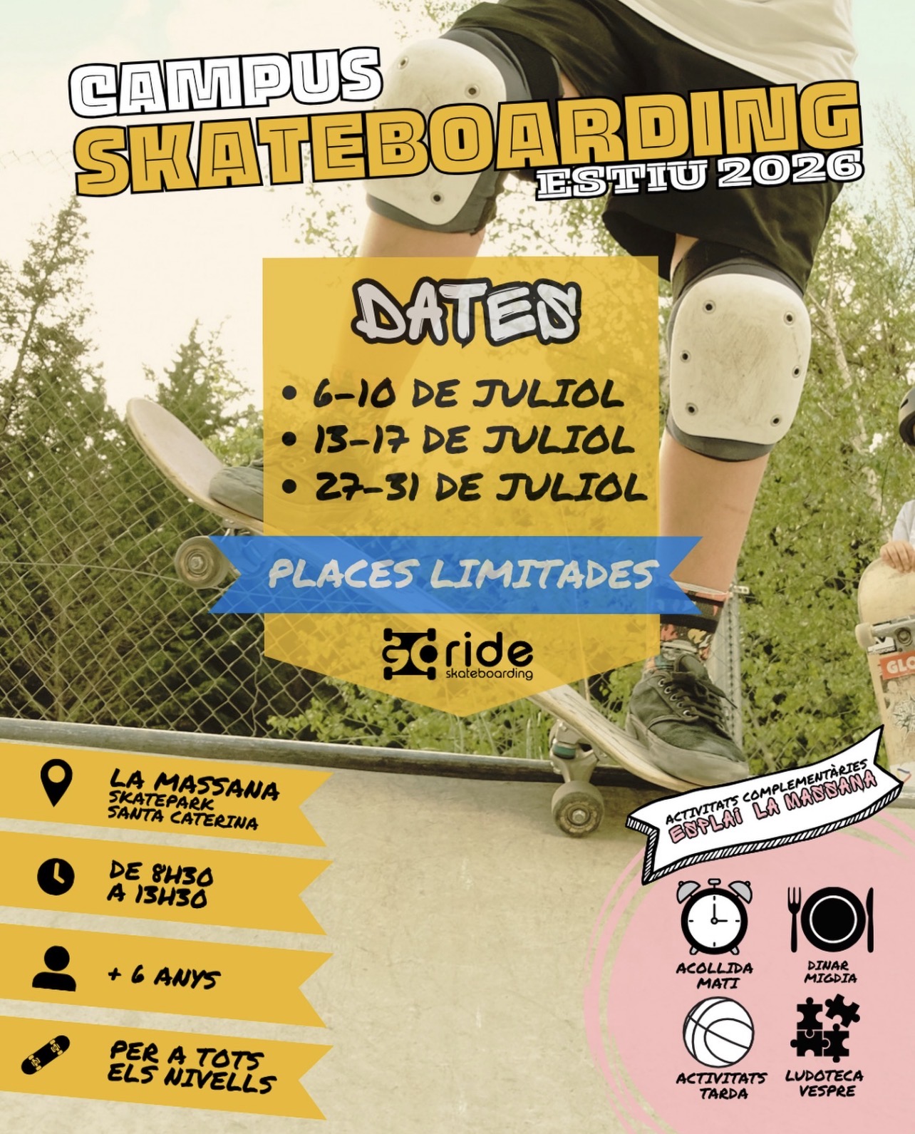go ride skateboarding campus skateboarding estiu 2026