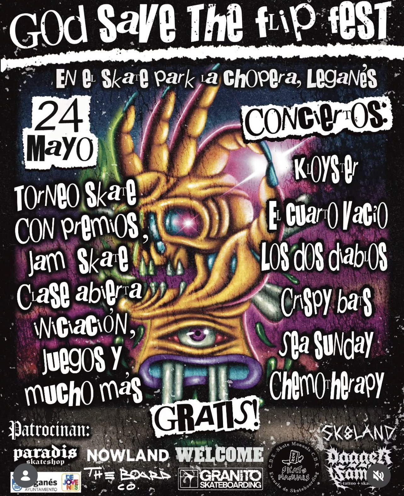 god save the flip festival leganes