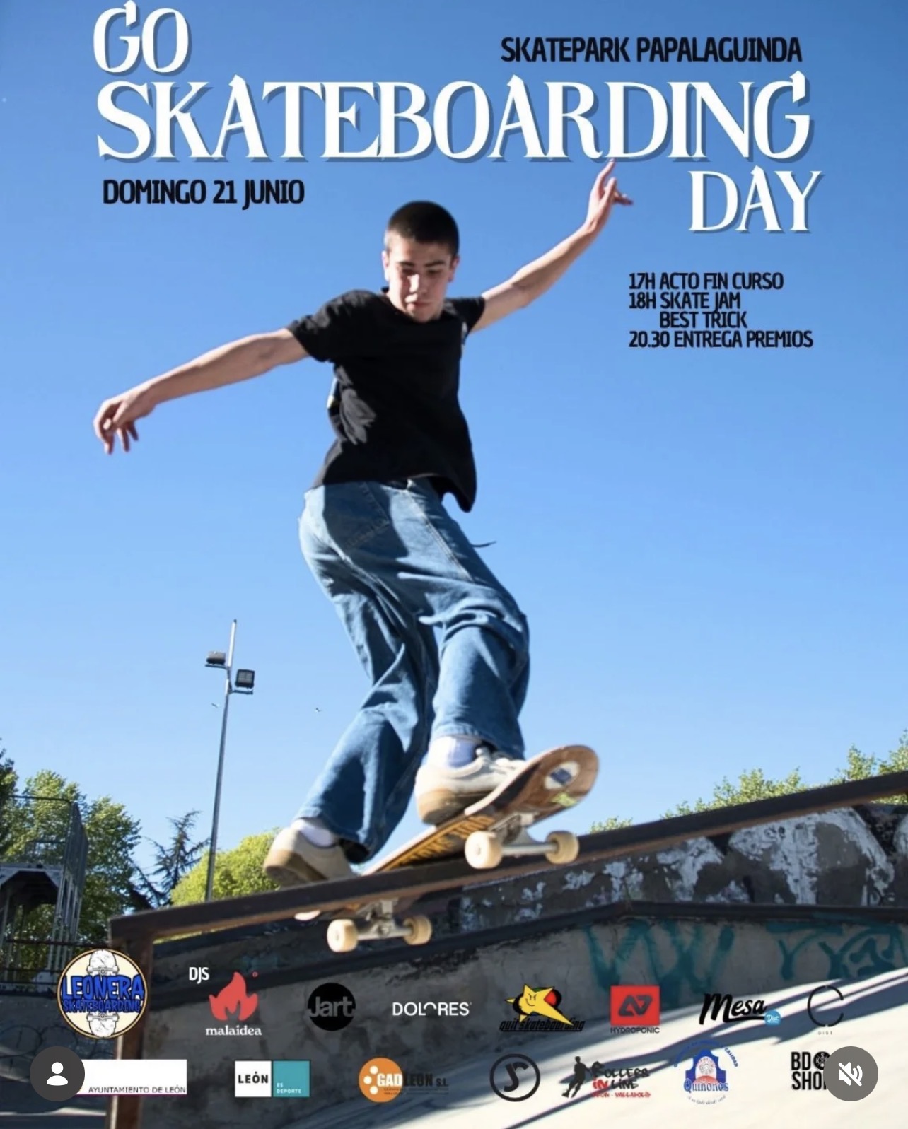 go skateboarding leon