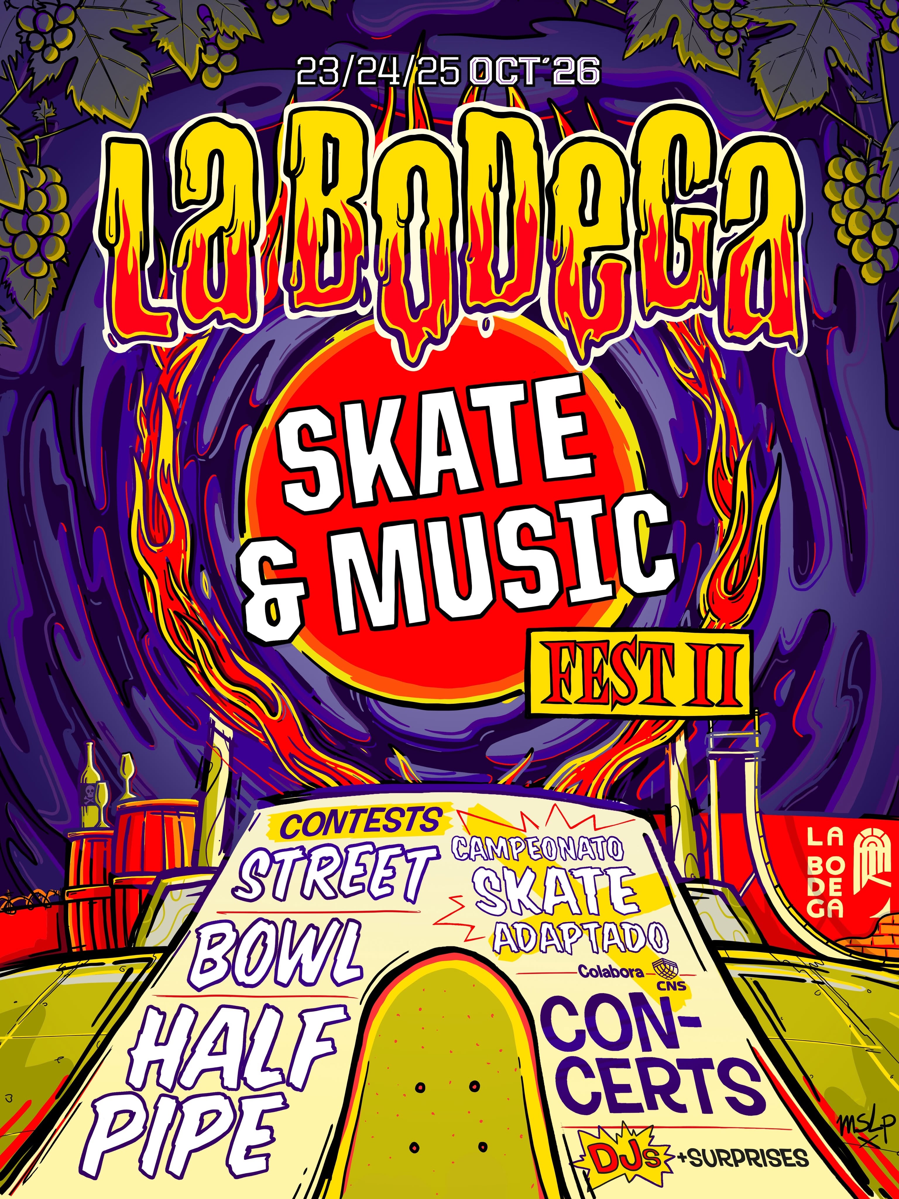 la bodega skate center skate andm uic fest
