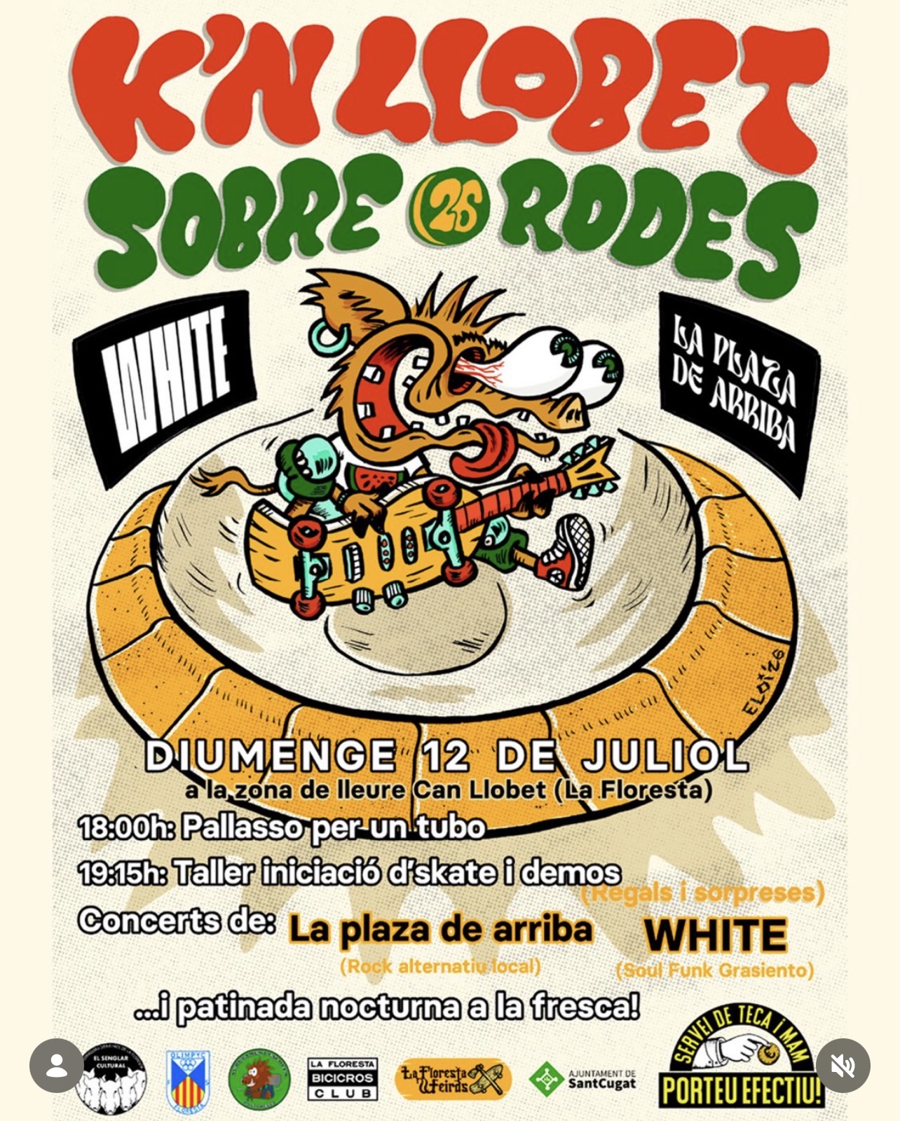 k'n llobet sobre rodes