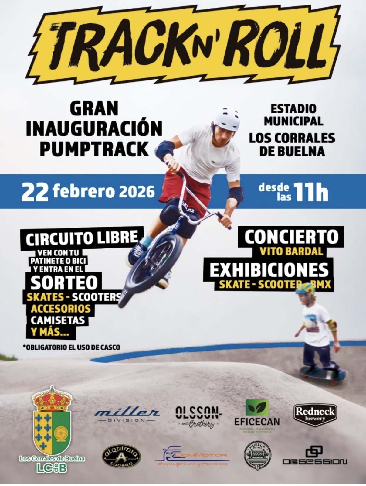 track and roll los corrales de buelna