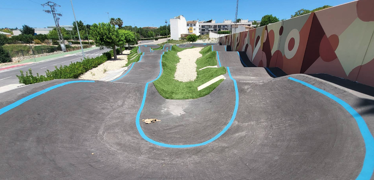 pumptrack la pobla del duc